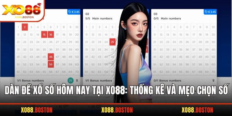 dàn đề xổ số hôm nay