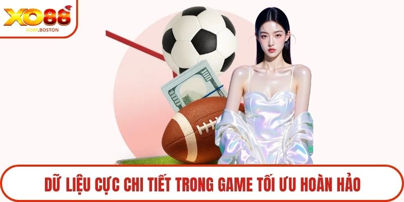 Dữ liệu cực chi tiết trong game tối ưu hoàn hảo