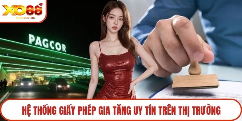 Hệ thống giấy phép gia tăng uy tín trên thị trường