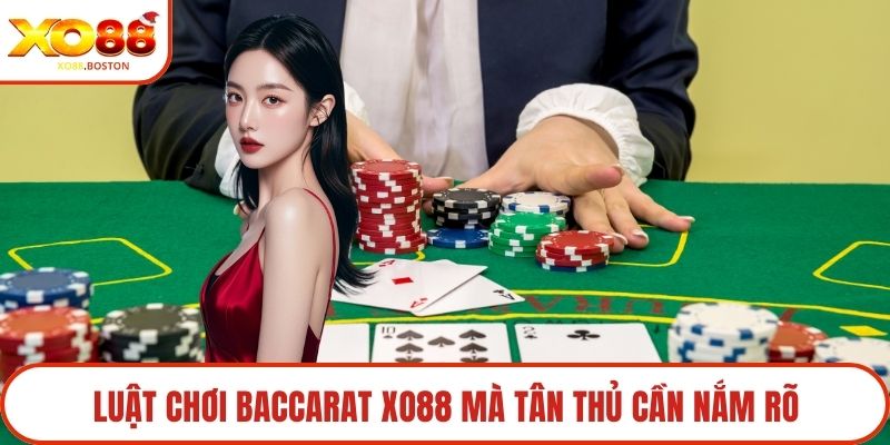 Luật chơi baccarat XO88 mà tân thủ cần nắm rõ