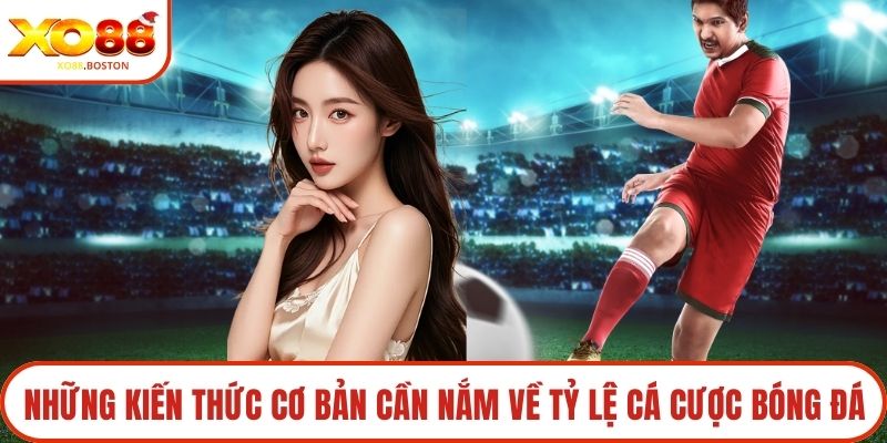 Những kiến thức cơ bản cần nắm về tỷ lệ cá cược bóng đá