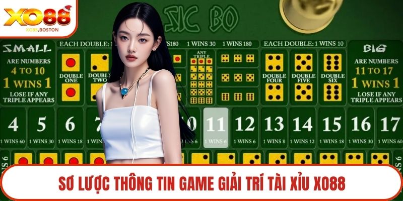 Sơ lược thông tin game giải trí tài xỉu XO88