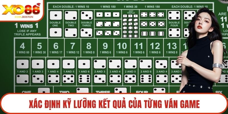Xác định kỹ lưỡng kết quả của từng ván game